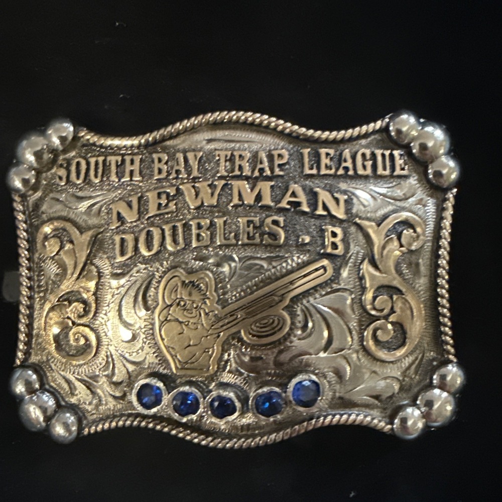Molly's Custom Silver South Bay Trap League Newman Doubles B - Picture 2 of 4